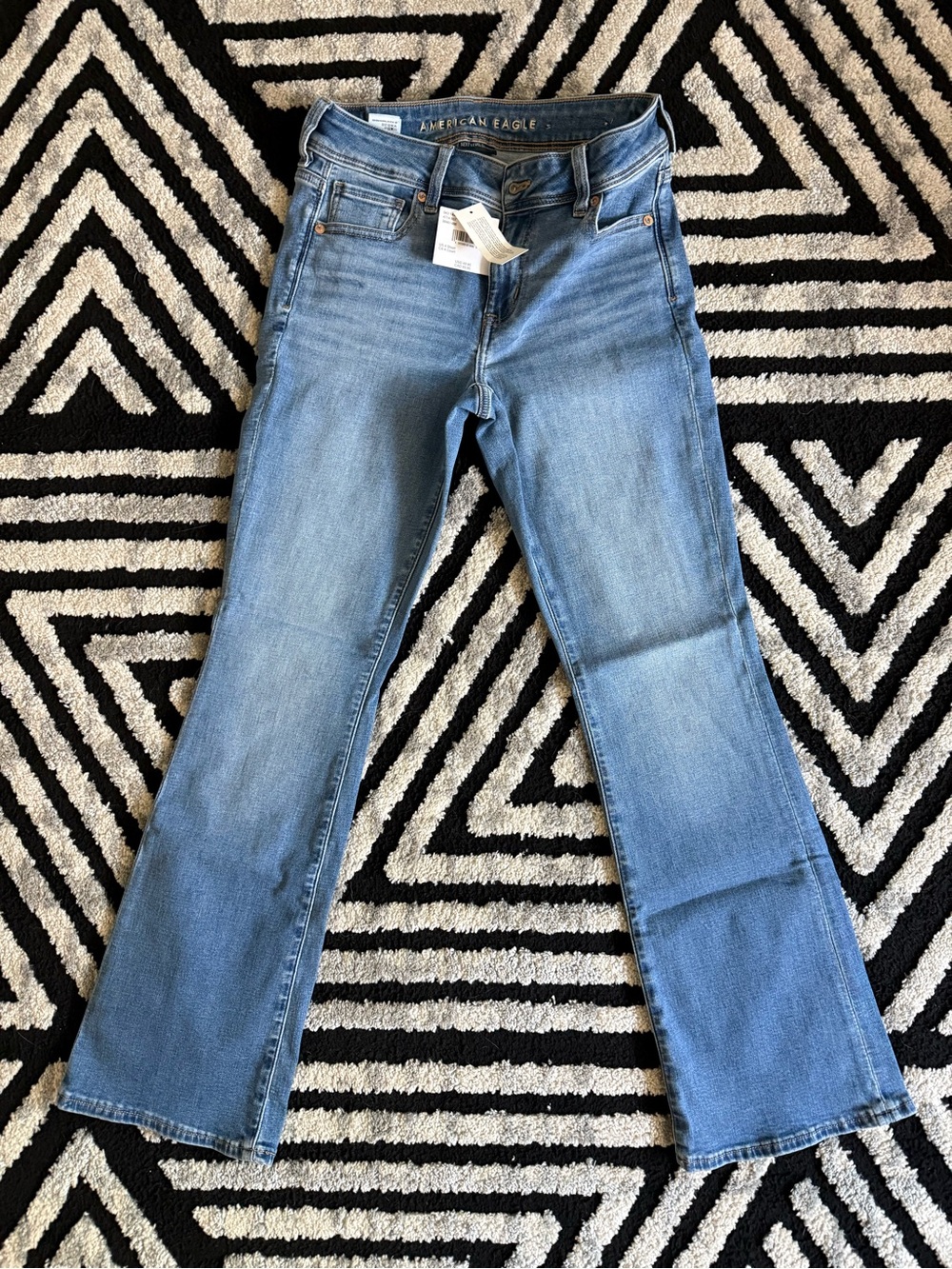 American Eagle Outfitters Light Blue Flare Jeans